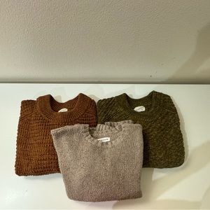 Lot of 3! Men’s sweaters